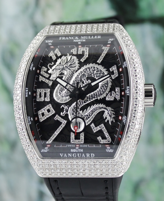 (image for) UNWORN NEW FRANCK MULLER VANGUARD DRAGON KING / V 45 SC DT AC NR